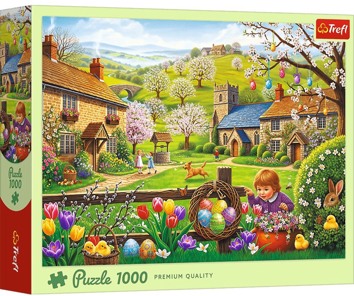 Puzzel 1000: Op zoek naar paaseieren 10977