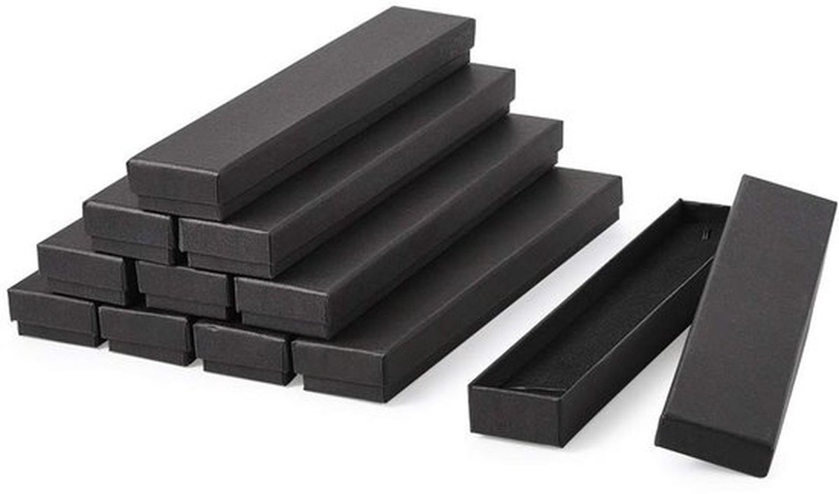 Sieradenbox Stevig - Juwelenkistje - Geschenkdoos - Opslagbox - Display Box - 21x4x2cm - Juwelendoos