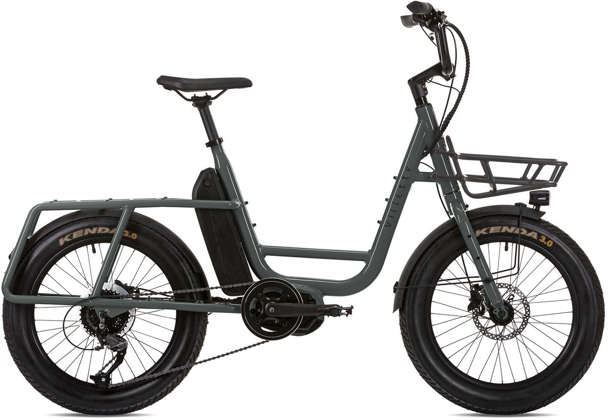 Villette Citadin MM elektrische transportfiets city alu grijs