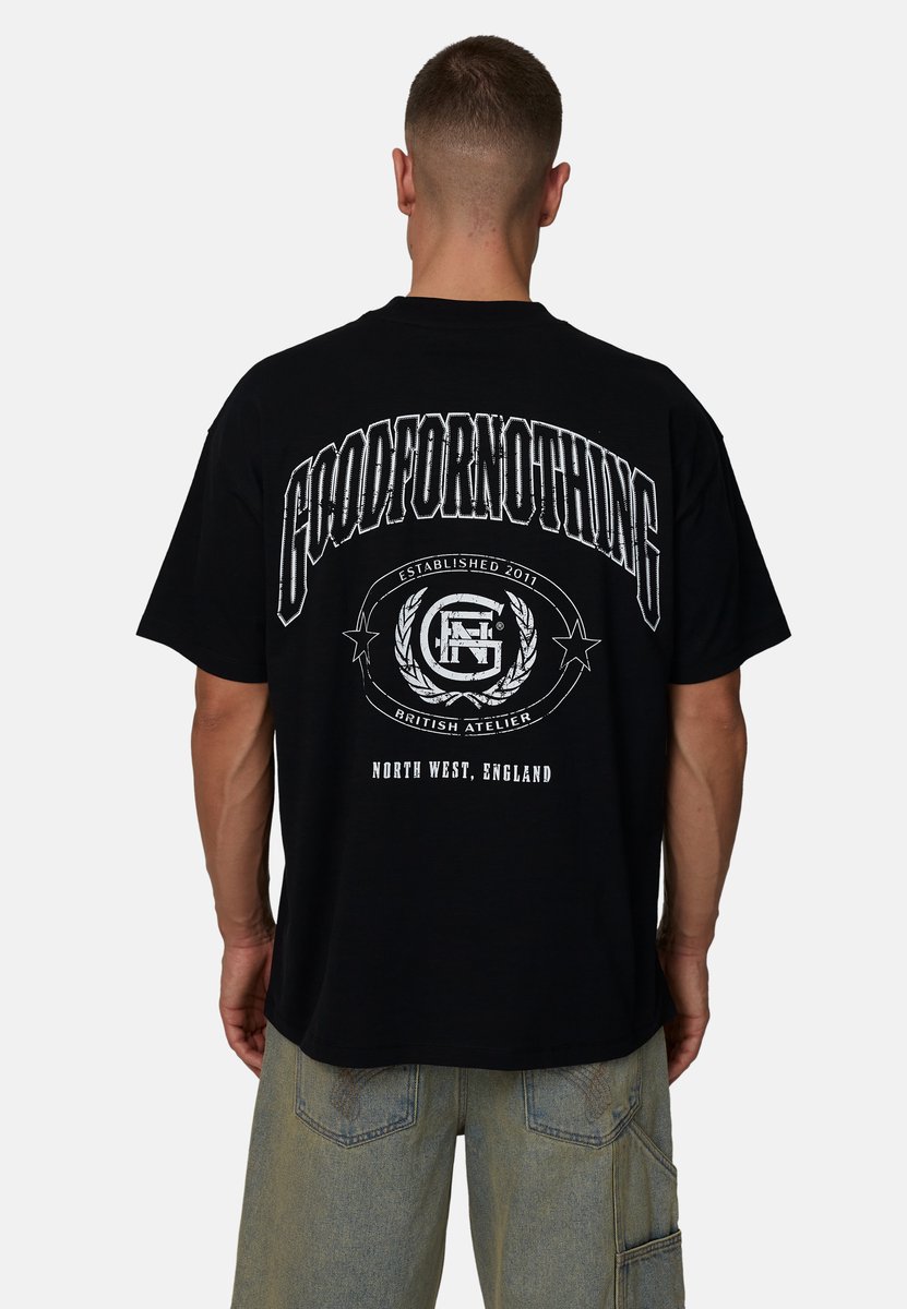 Good For Nothing - T-shirt - Katoen - Mannen - Maat S - zwart