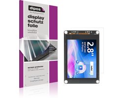 dipos – 4x Beschermfolie geschikt voor Elecrow CrowPanel 2.8 Zoll | Krasbestendige & heldere Screenprotector Ultra-Thin