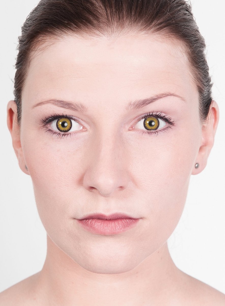 Leeuw contactlens met dioptrie