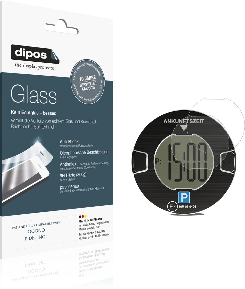 dipos – 2x Matte Pantserfolie geschikt voor OOONO P-Disc NO1 | 9H Screenprotector