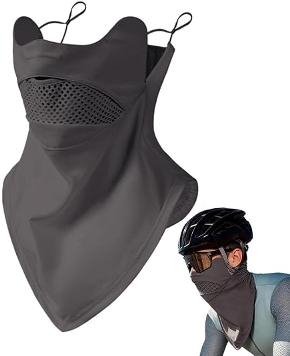 Universeel gezichtsmasker, ademend en verkoelend | Nekband, hoofdband, gezichtsmasker, heren, dames, outdoor hardlopen, fietsen, wandelen, kamperen, vissen