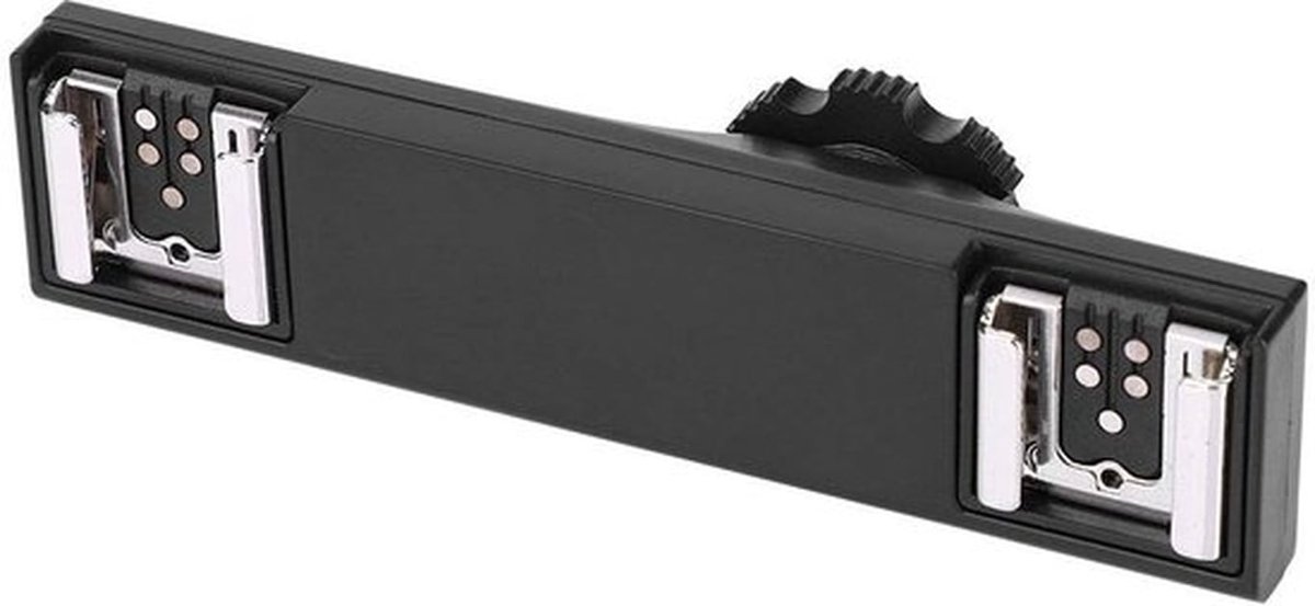 Flitsschoensplitter Ultralicht - I-TTL-ondersteuning - Duurzaam - ABS/PC-constructie - Verhoogde Stabiliteit - Maximaal 3 kg Belastbaar - Flitsschoenadapter