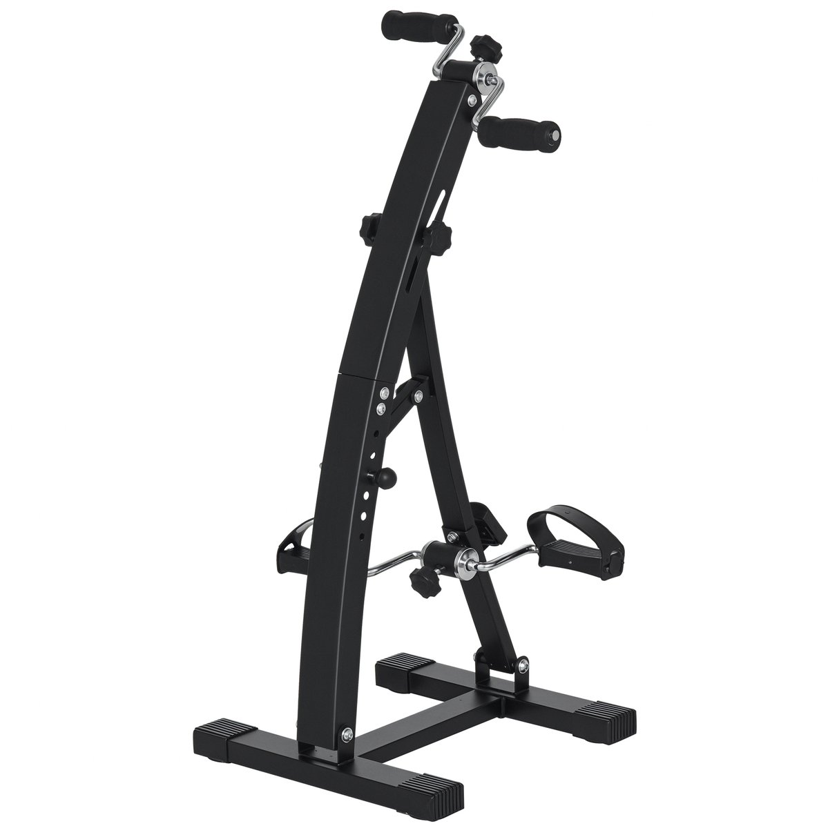 HOMCOM Revalidatiefiets - Staal - 40x42,5x100cm - Zwart