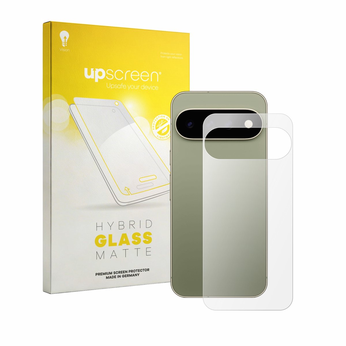 upscreen - Screenprotector voor Google Pixel 11 Pro XL (Achterkant) - Folie Beschermfolie Beschermglas matte