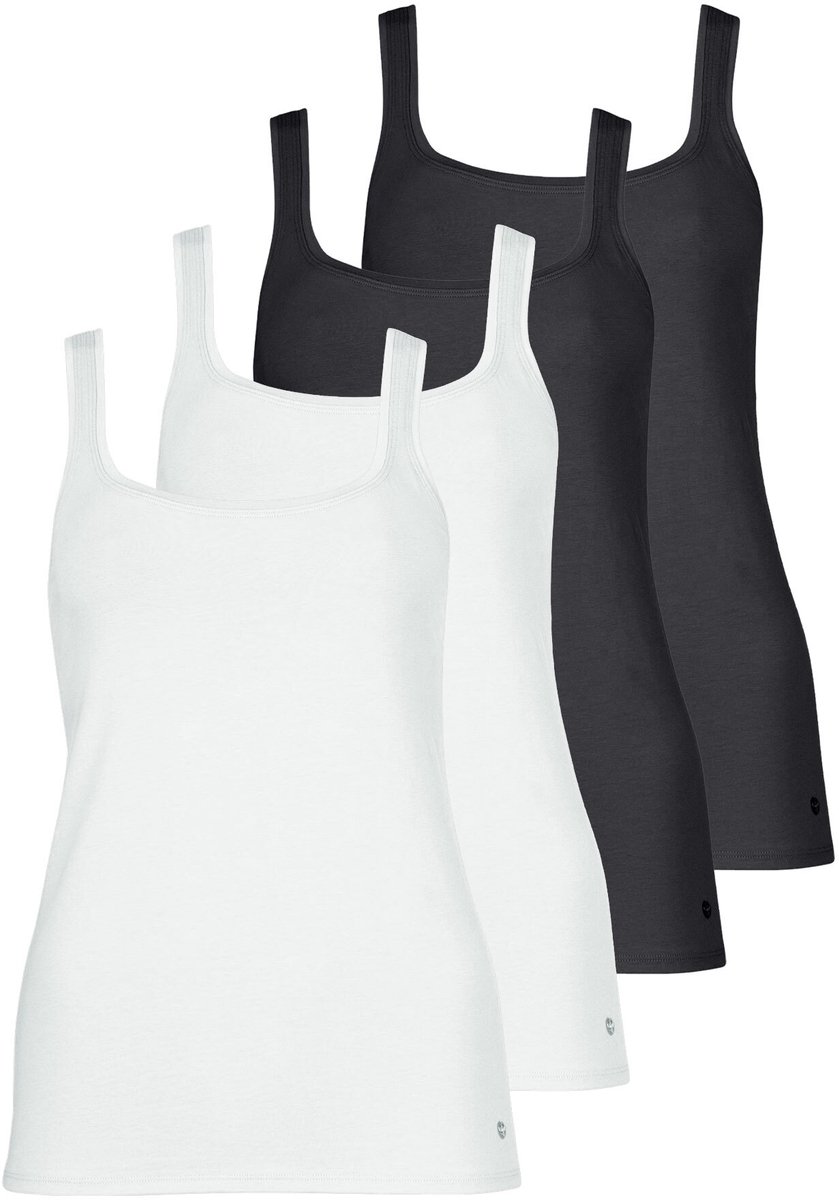 4-pack Dames Tanktop Happyday