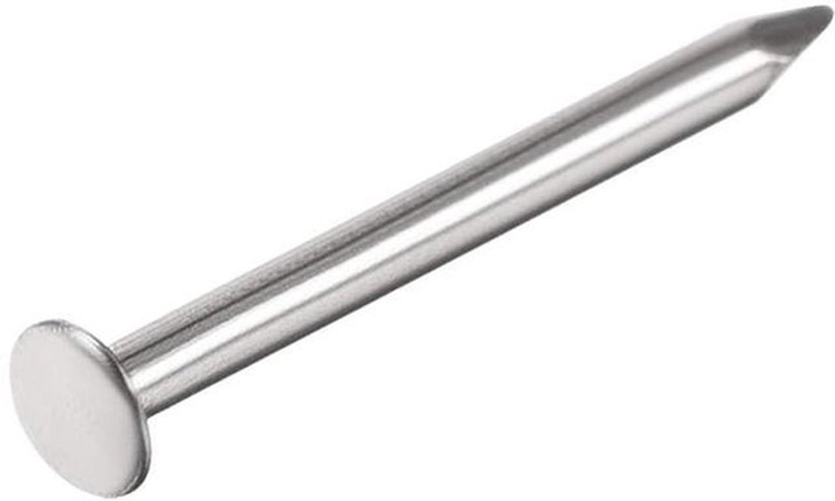 Nagels 200 stuks - Spijkers 1,7 mm x 16 mm - Muurpinnen - Houtbewerking - Doe-het-zelf - Geschikt voor metselwerk en gipsplaten