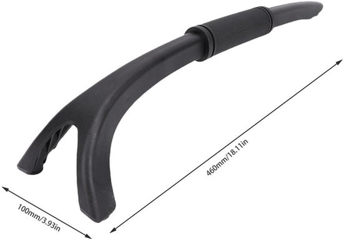 Duwstick Houten Ergonomische Handgreep - Verstekzaag - Mitre Saw - Verbeterde Rubber Voeten - Gevorkt Ontwerp - Veilig Houtbewerking - Zaaghouder