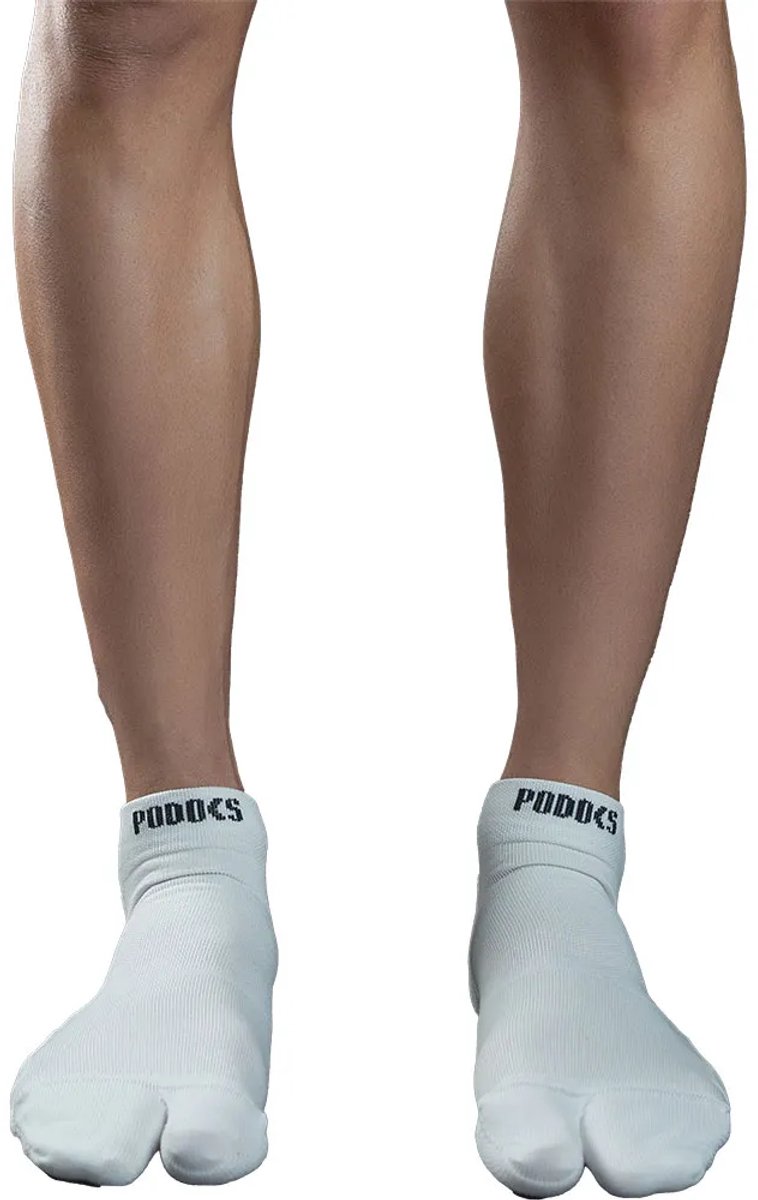 Podoks Running H2 Korte Sokken Wit EU 39-41