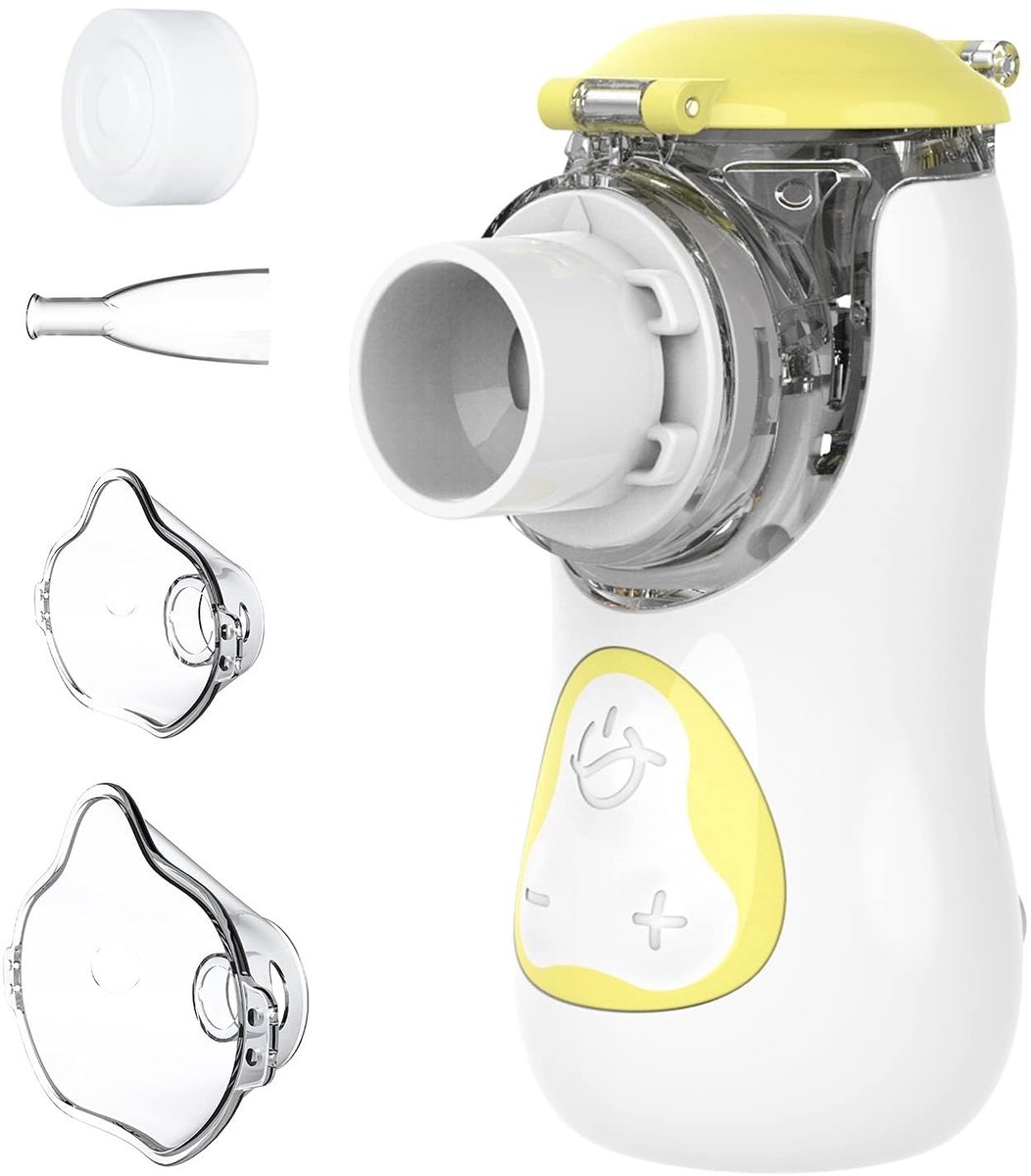 Vernevelaar – Draagbare Inhalator – Stil <30 dB – USB-Oplaadbaar – Voor Kinderen & Volwassenen