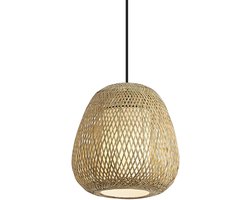 Qazqa japandi hanglamp voor in de tuin - Moana - naturel, ma