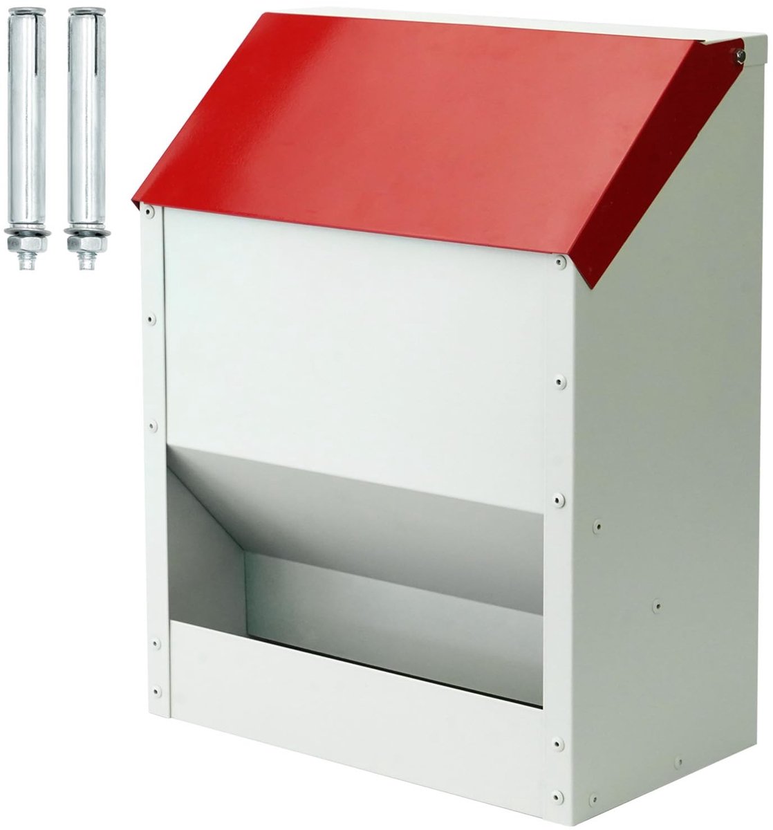 Solidchoice - Grote Automatische Kippenvoederbak, Capaciteit 11.5 kg
