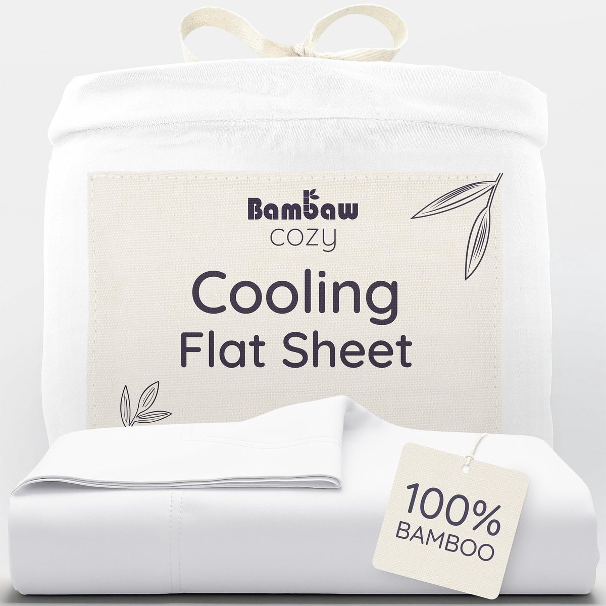 Solidchoice - Bamboe Bedlakens met Mijtenbescherming