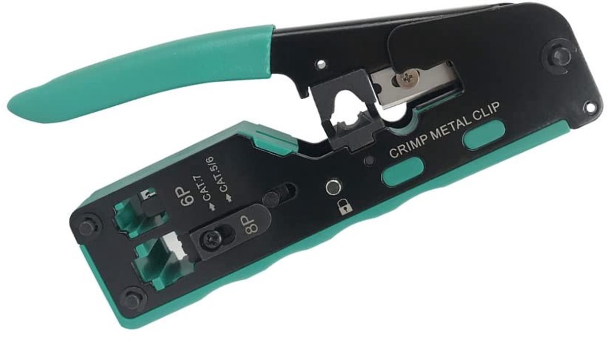 Solidchoice - RJ45 Crimping Tool voor Ethernet Kabels Cat5 Cat6 Cat7
