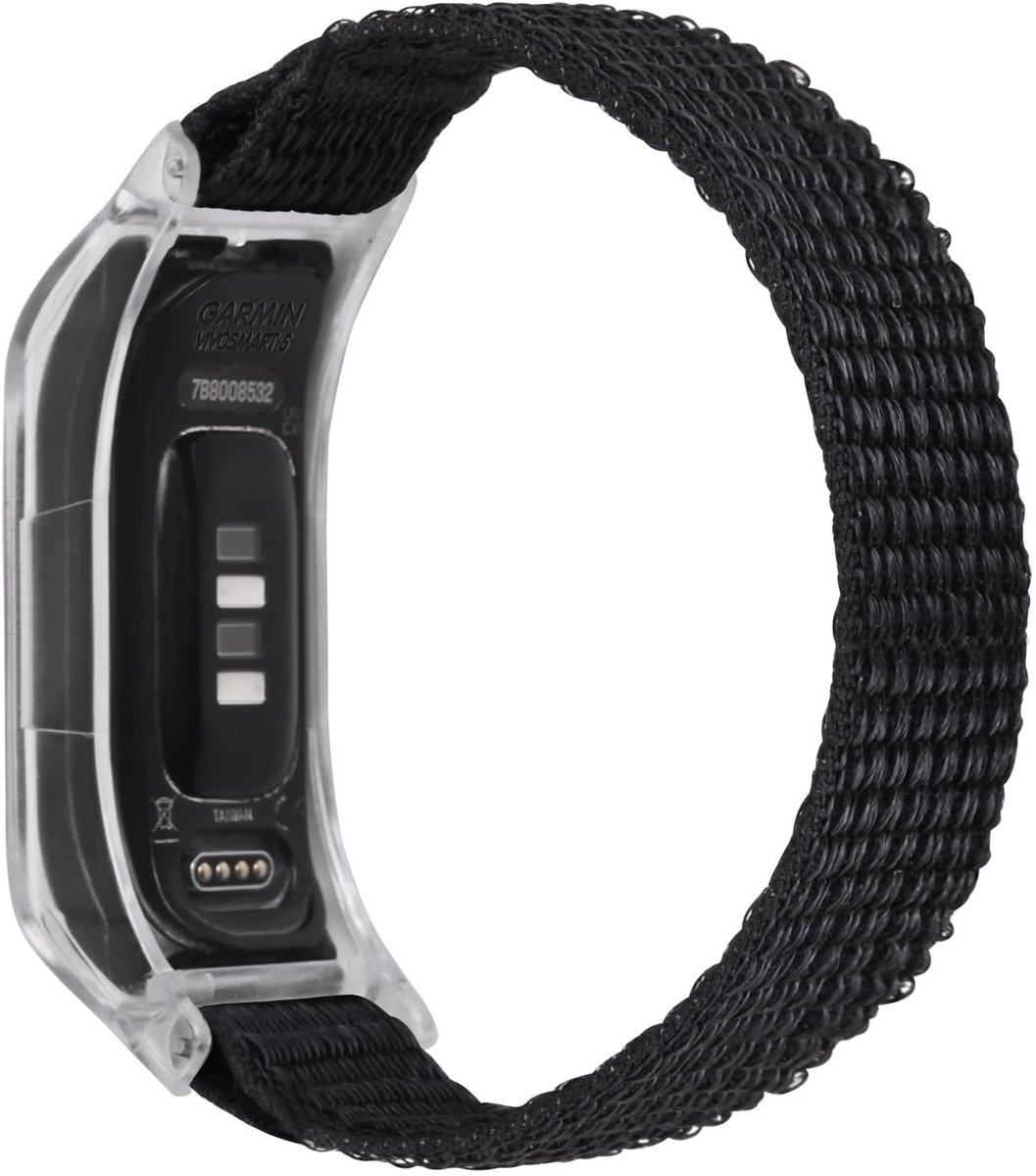 Solidchoice - Sportieve Nylon Vervangband voor Garmin Vivosmart 5