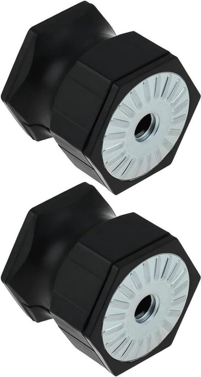 Kettingzaag Buffer Demper - Stil - Zwart - Schokabsorberend - Demper - Geschikt voor Dolmar 109 110 111 115 116 120 - 2 Stuks