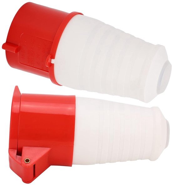 Industriële 5-Pin Connector Set voor 3-Fase Verbindingen - Waterdicht ...