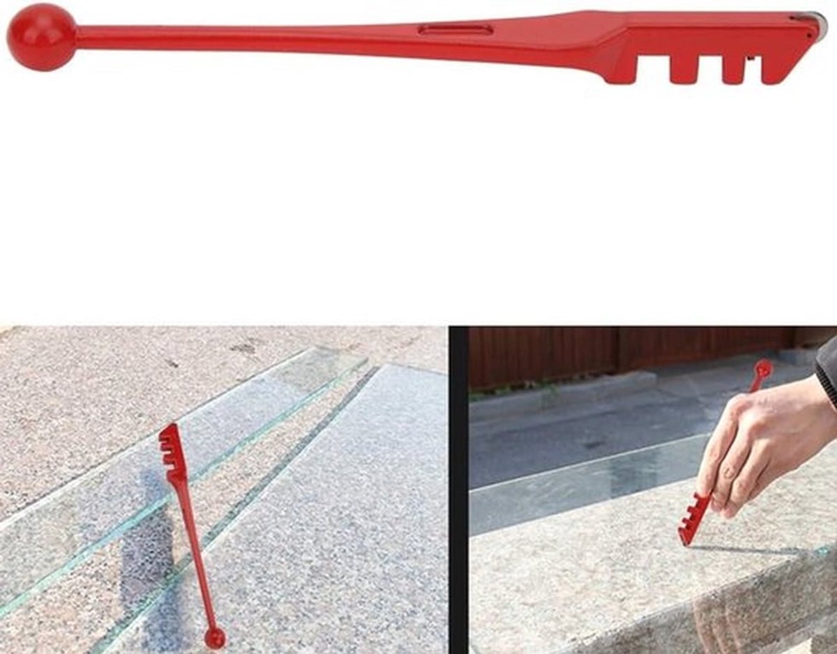 Professionele Glazen Snijder voor Nauwkeurig Snijden van Glas, Spiegels en Gekleurd Glas met Potloodstijl