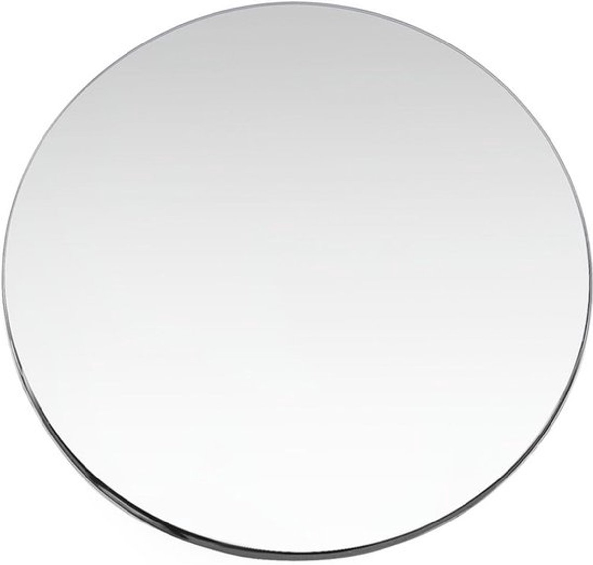 - Douche Afval Afvoer Cover - Cap Vervanging - Chrome - Badkamer - Trap Cover - Geschikt voor 90mm Hoge/Snelle Flow - Douche Lade Afval - 120mm