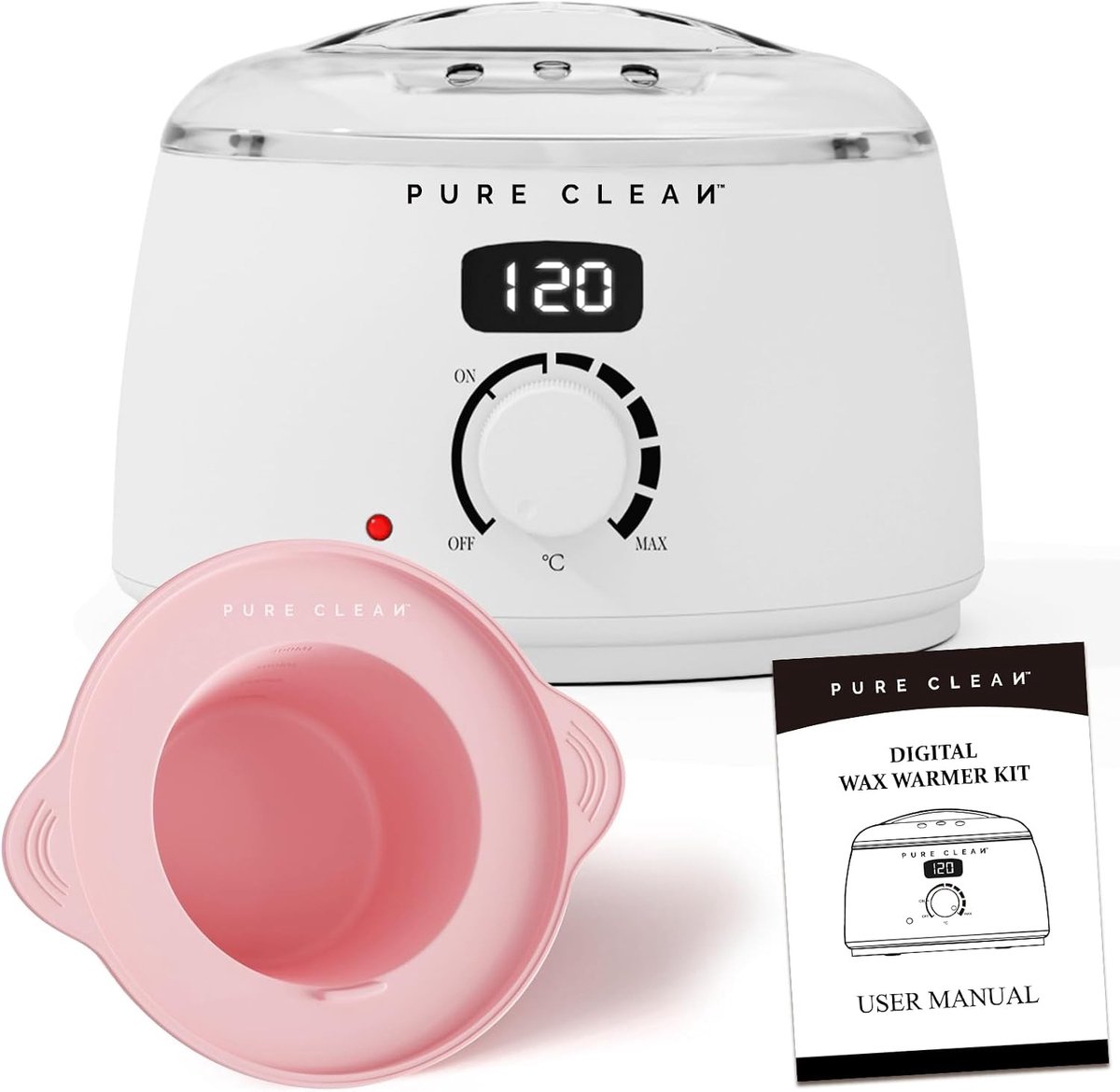 Professionele Digitale Waxmachine - Wit - Voor Thuisgebruik - Snelle Verwarmingstechnologie - Voor Vrouwen en Mannen