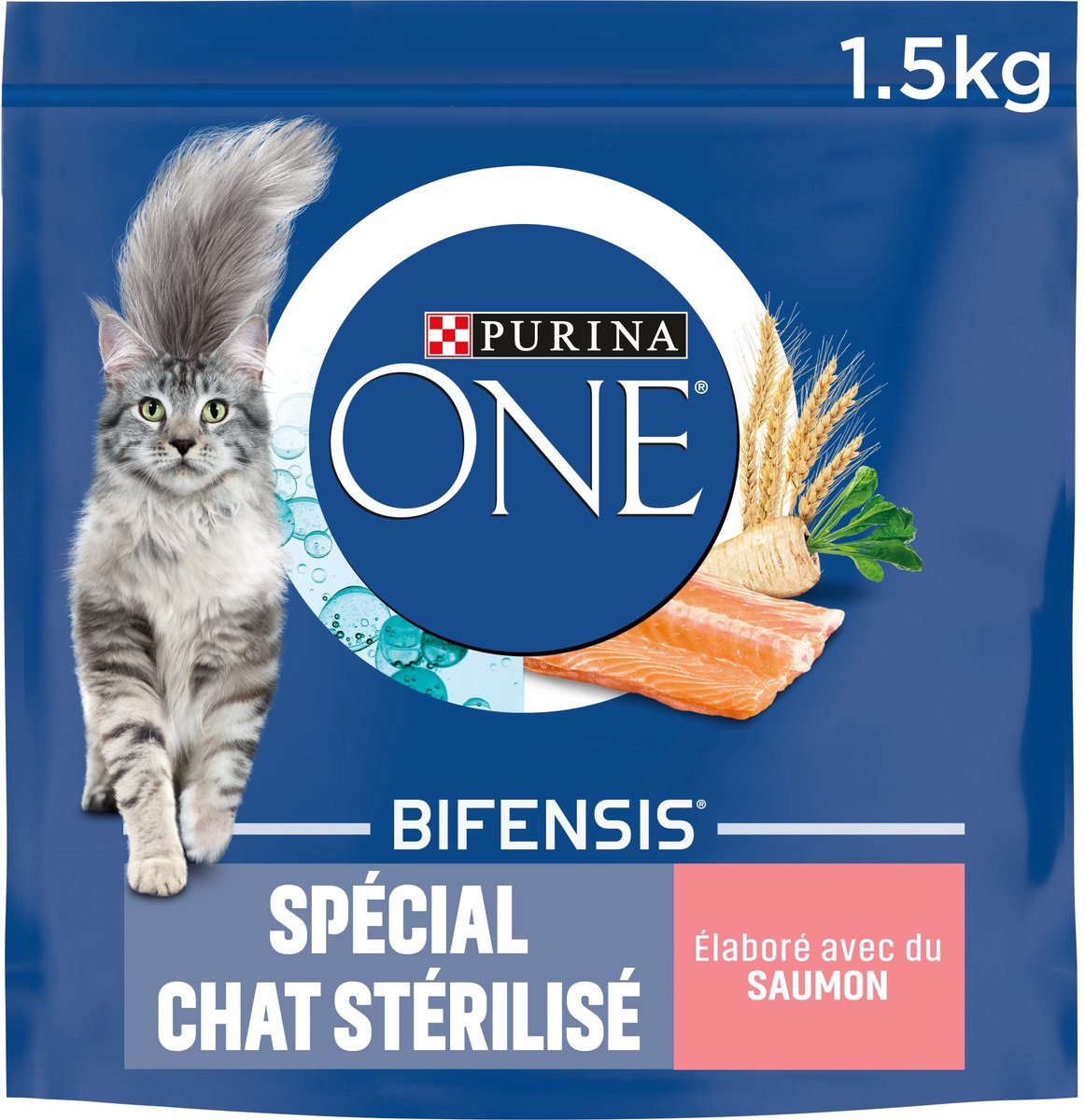 Solidchoice - Droogvoer voor Gesteriliseerde Katten met Zalm 6 x 1.5 kg