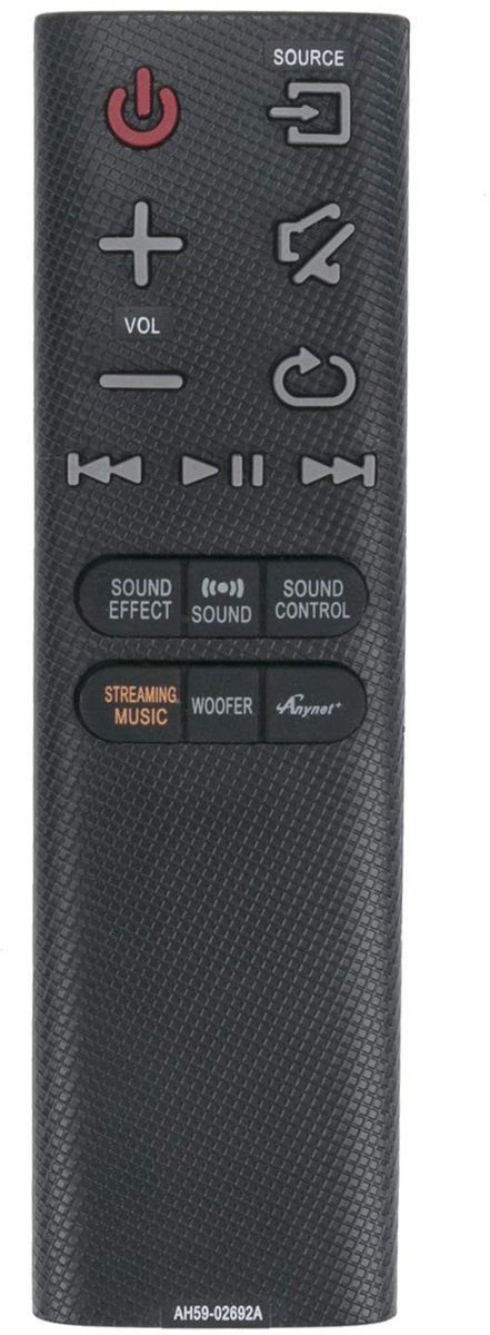 Solidchoice - Vervangende Afstandsbediening voor Samsung Soundbars