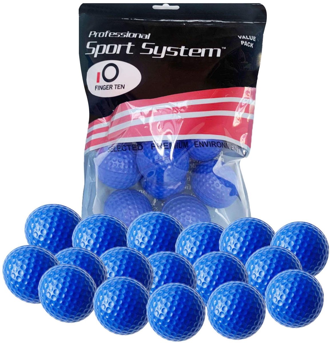Solidchoice - Golf Oefenballen van Foam, Set van 24 voor Swing Training