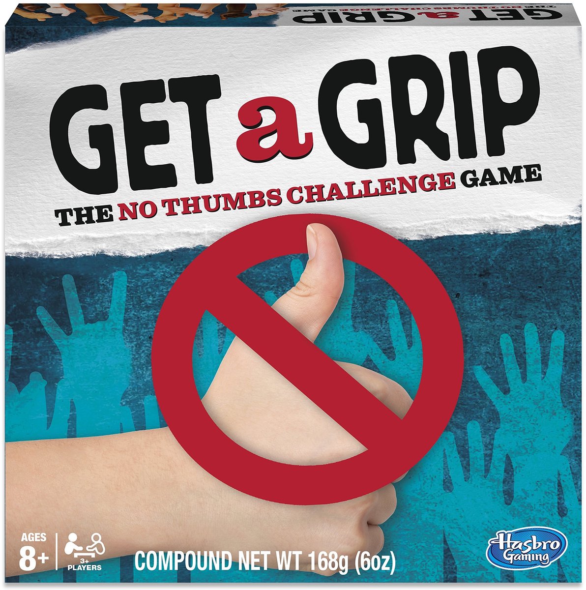 Solidchoice - Get a Grip Bordspel zonder Duimen voor 2 Spelers