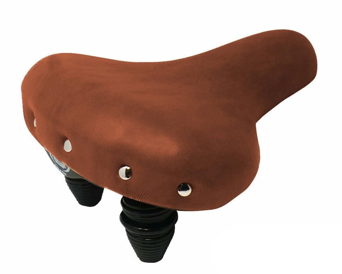 Solidchoice - Comfortabel Fietszadel met Vering en Brede Zitting