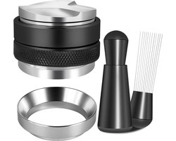 Casalora – 53 mm Koffie Tamper & Verdeler – Koffieaccessoires