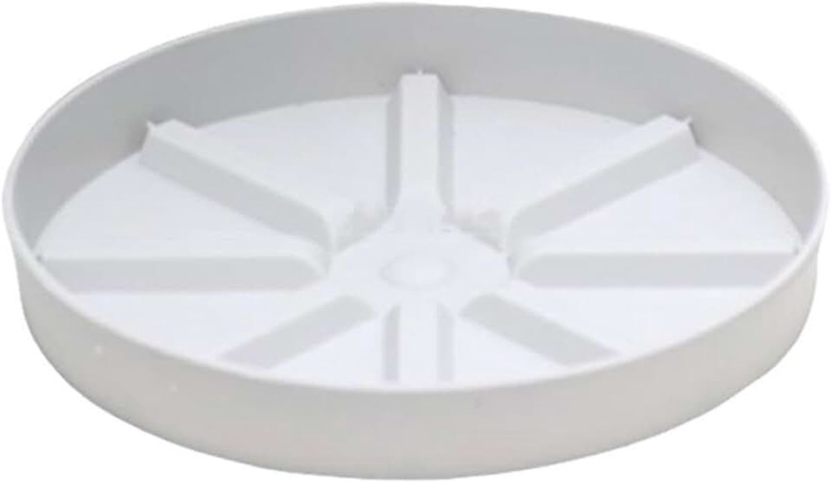 Schotels Plantenschotelcontainer PP-plantenbak met lekbakken for tuin en binnen(Wit)
