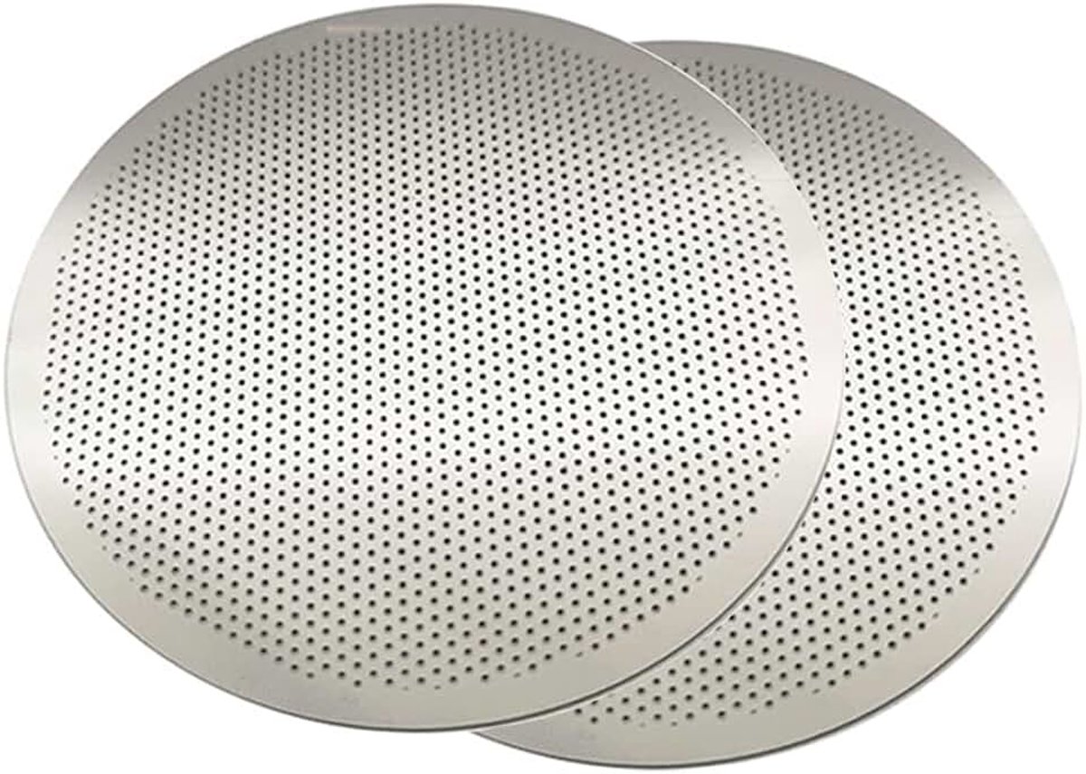 Herbruikbare Metalen Koffiefilters,Koffiepuckzeef,Koffiefilterplaat voor Perskoffiemachines