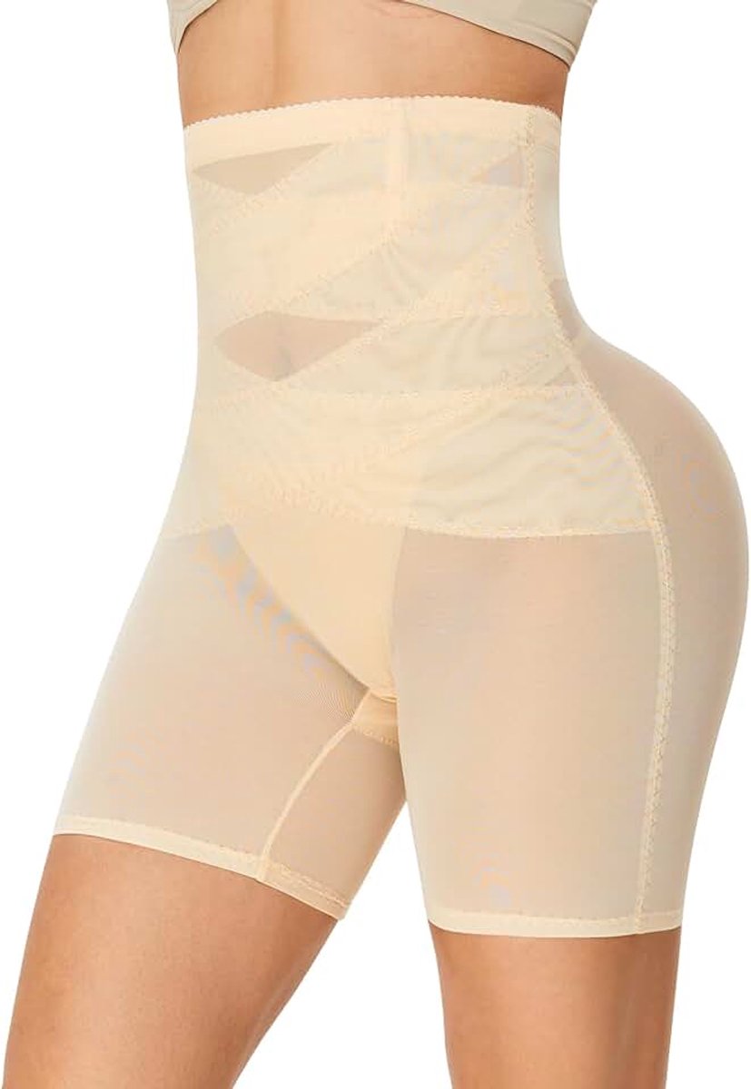 Shapewear met hoge taille voor vrouwen, buikcontrole, shorts, ondergoed, naadloze shapewear knikers, stevige controle, body shaper (S-3XL)