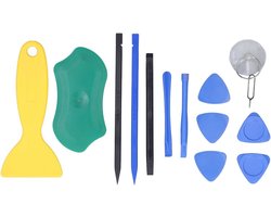Health Gear Elektronica Reparatie Tool PVC Plastic Spudger Opening Wrikken Bar Driehoekige Sheet Zuignap Kit Telefoon Screen Wrik Blade Laptop Kit, voor Computer, PC, Laptop, Tablet, Zoals