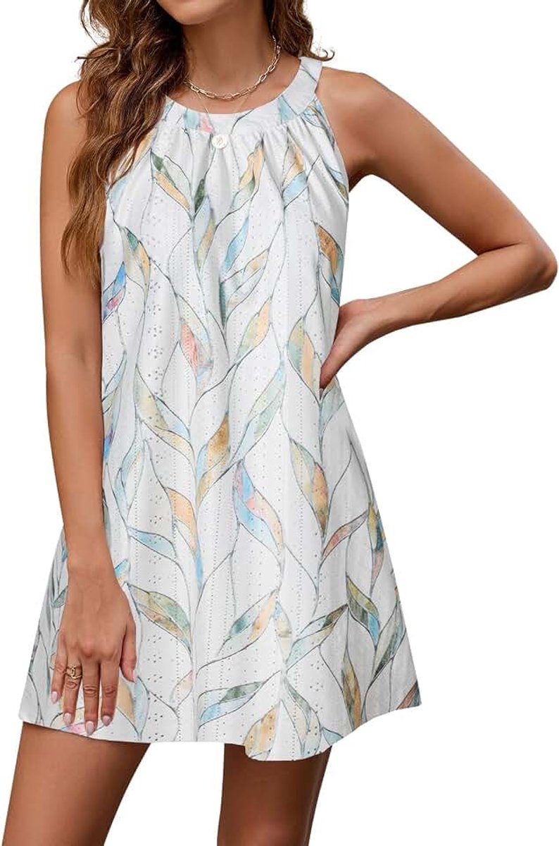 Strand Cover Up Zomer Strand Jurk Hollow Out Beachwear Bikini Coverups Effen Kleur Mouwloos Bikini Badpak Badpak