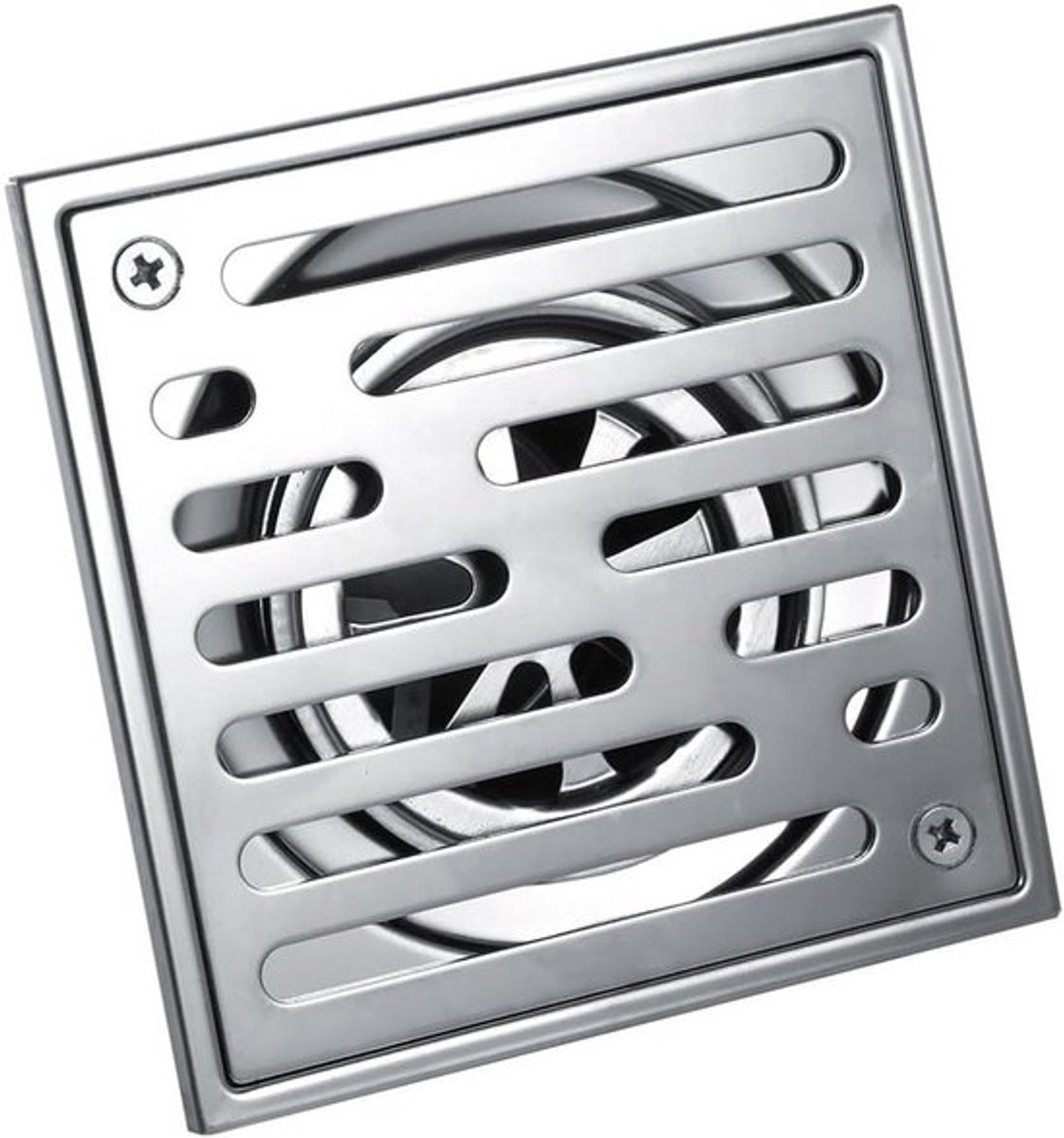 RVS Doucheafvoer Geurremmend Vloer Sifon Badkamer 110 * 110/150 * 150mm - Roestvrij Staal