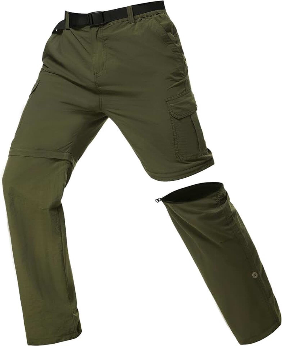 Wandelbroek heren zip off