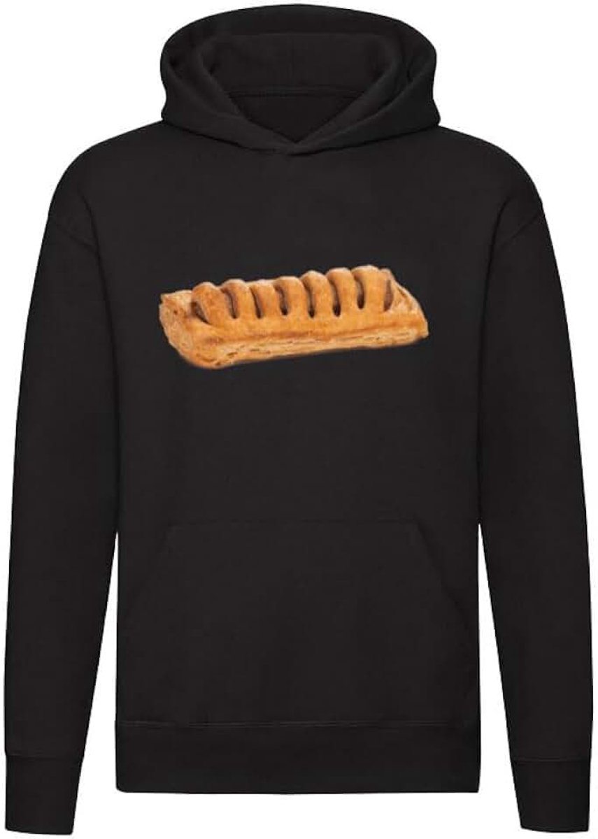 Broodje Hoodie - frikandel - snack - supermarkt - lunch - broodje - curry - unisex - trui - sweater - capuchon
