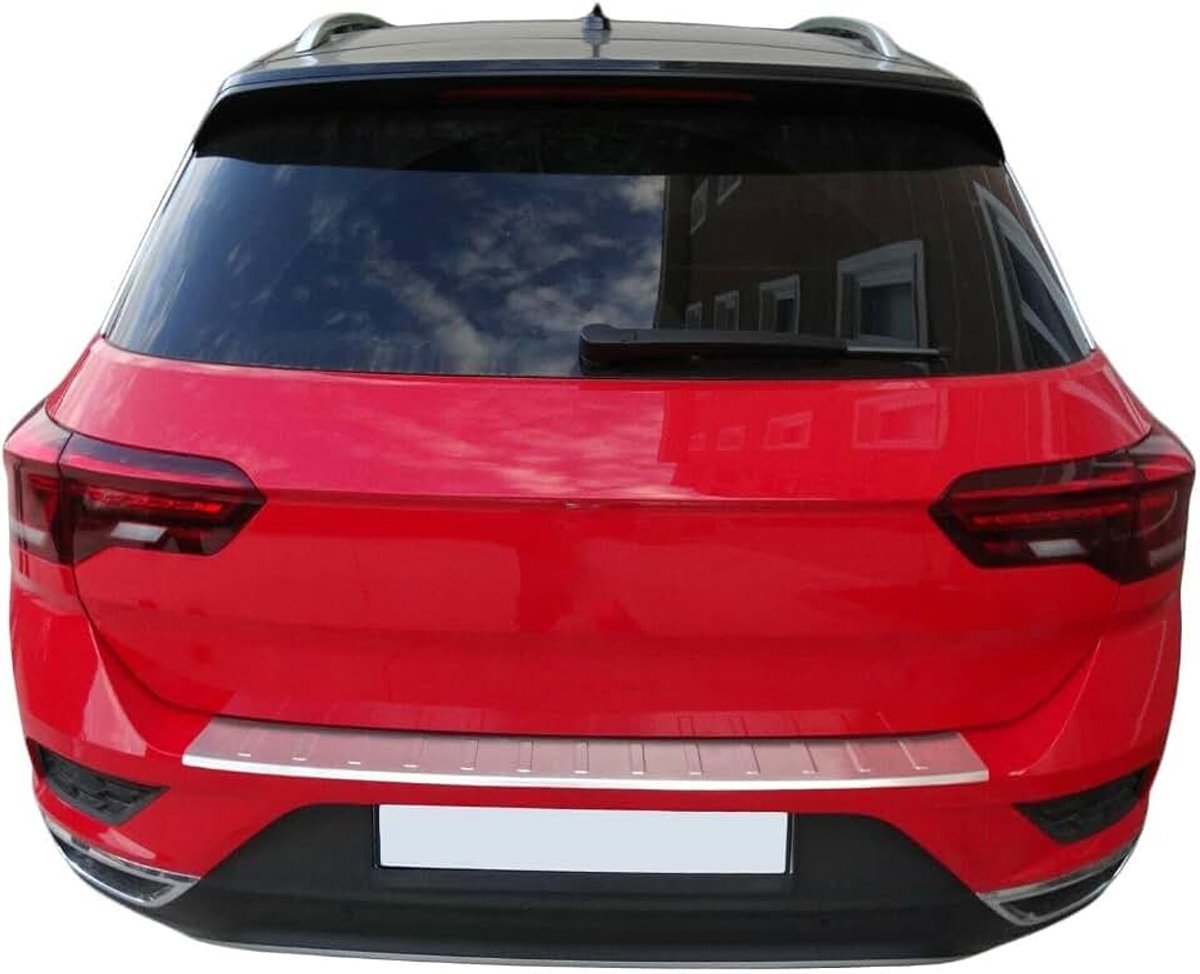 Roestvrij staal, mat, compatibel met VW T-ROC (A11) vanaf 2017, met afschuining, premium kwaliteit van RECAMBO