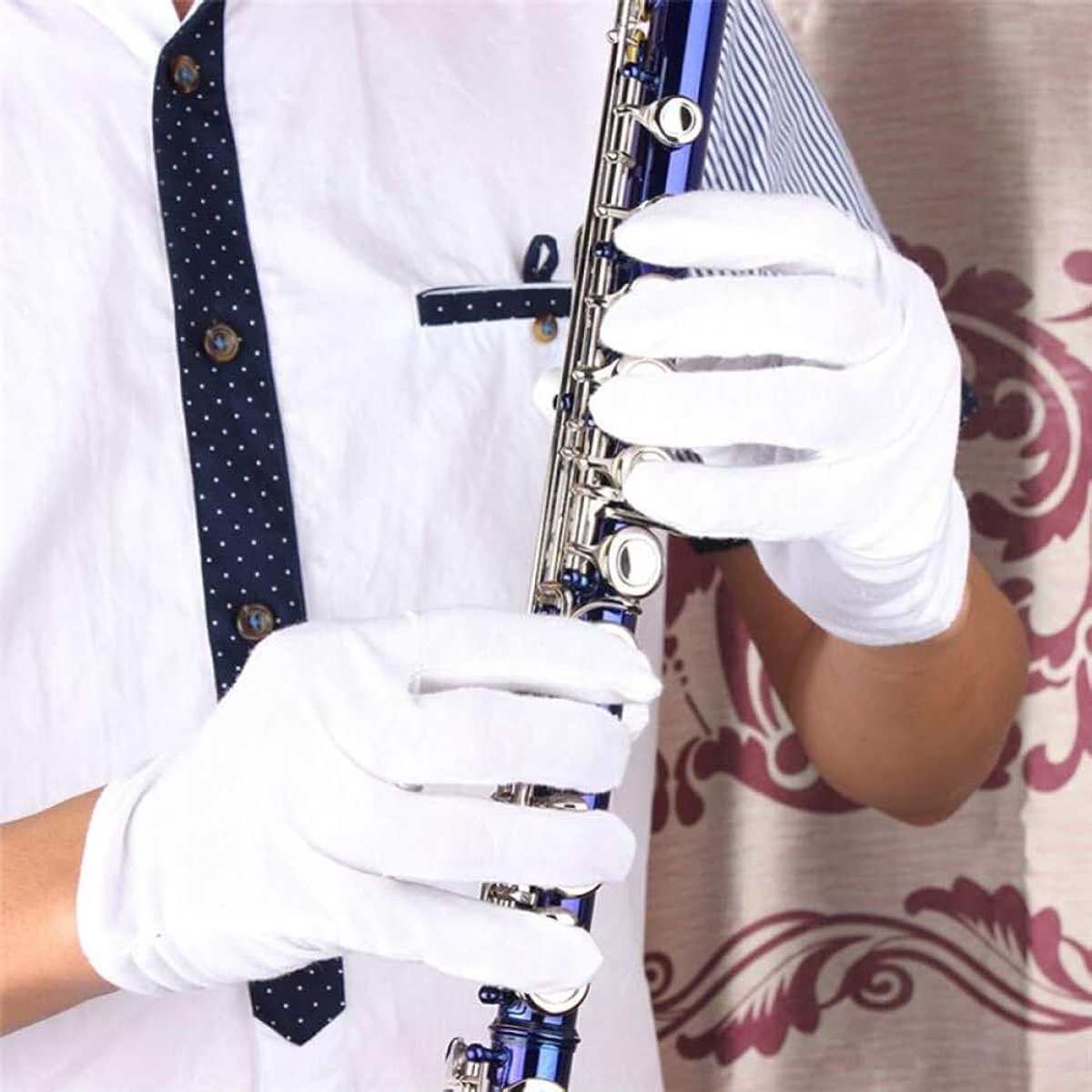 Flute Wit Koper Verzilverd Wind Instrument
