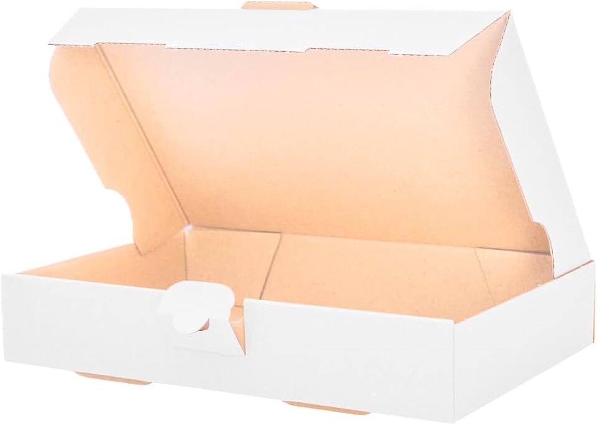 300 maxi-brievendozen, vouwdoos, maxibrief, 240 x 160 x 45 mm, wit, 300 stuks