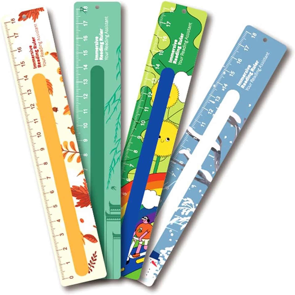 Leesstrips highlight strips gekleurde overlay highlight bladwijzers helpen met dyslexia voor Dyslexia Kind Volwassen