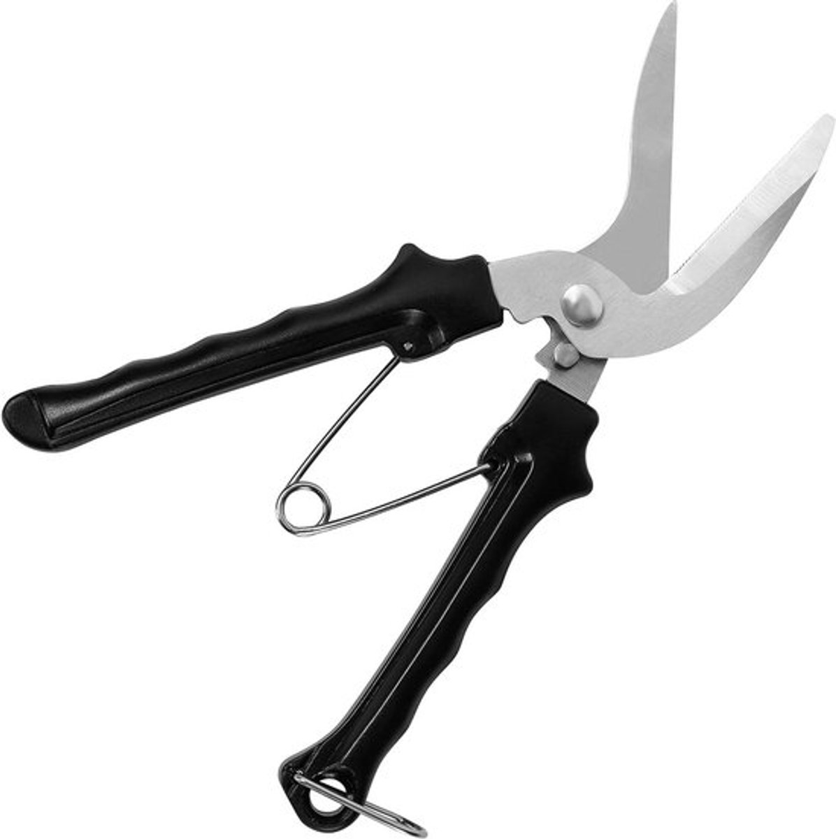 - Tapijtschaar - Multifunctionele Schaar - Roestvrij Staal - Industriële Schaar - Scherpe Bladen Voor Tapijt, Karton, Stof, Leer - Metaaldraad - Zware Kwaliteit - Geschikt Voor Diverse Materialen - Roestvrij Staal - 20,5 cm.