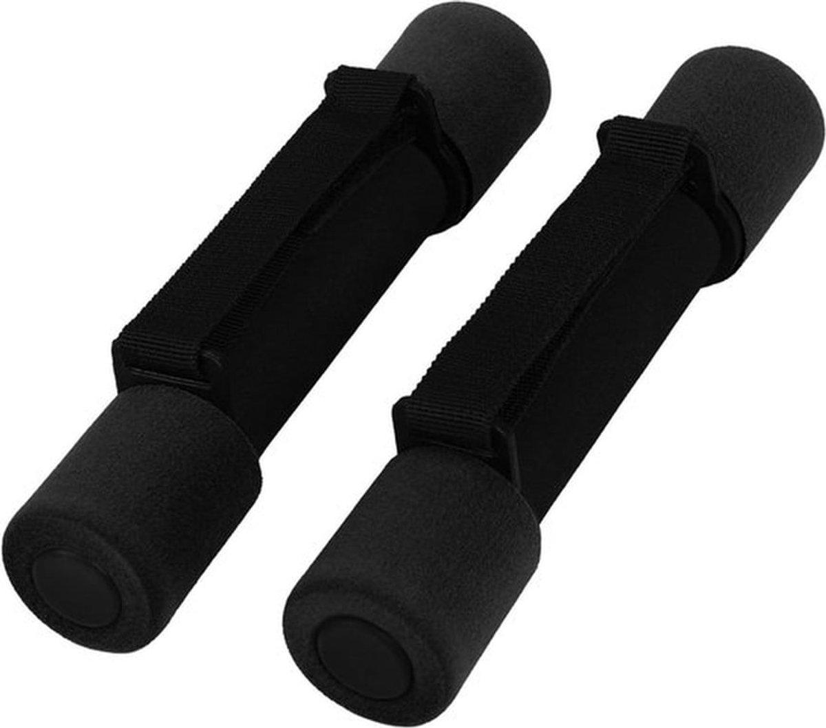 - Schuim dumbbell handgewichten - Fitness - 0,5 kg dumbbells - Met handvaten - Pilates wandelen sport oefeningen - Geschikt voor diverse trainingen - Blauw.