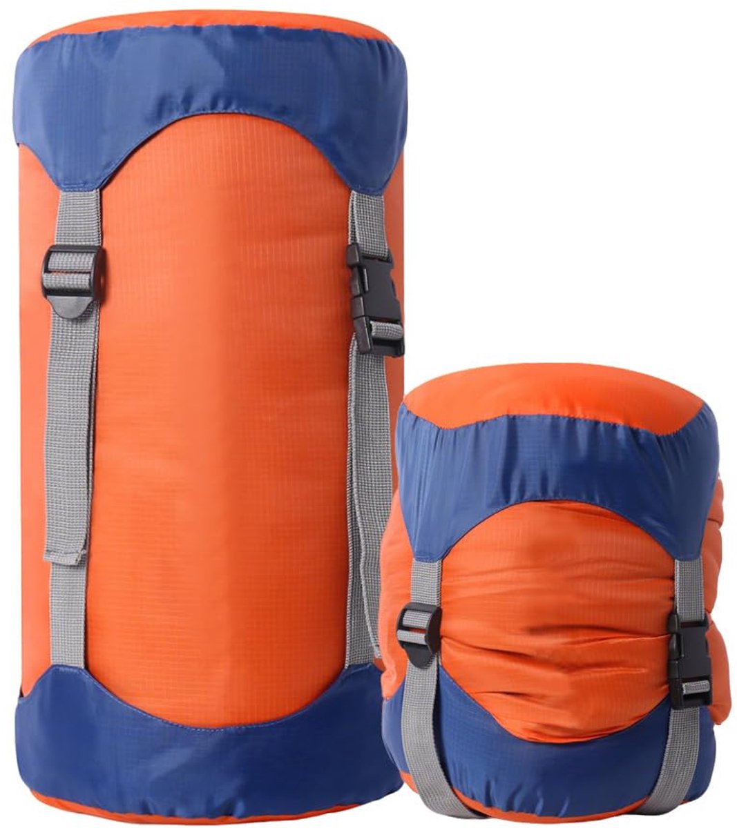 Compressiezak, lichte compressiezak, Slaapzak Compressiezak, Waterbestendige en Ultralichte Slaapzak, Ruimtebesparende Uitrusting voor Outdoor Camping Wandelen Backpacken