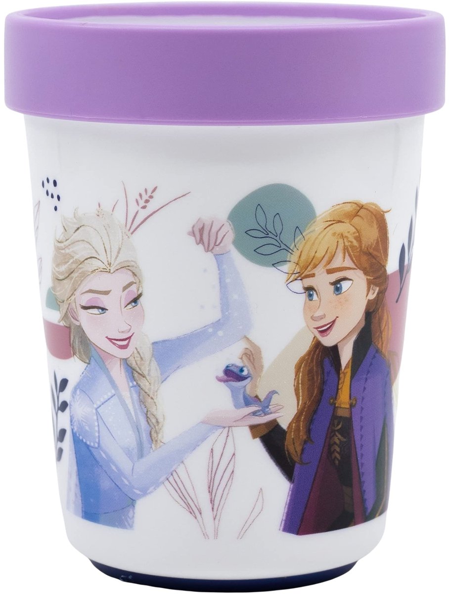 Drinkbeker, tweekleurig, antislip, 260 ml