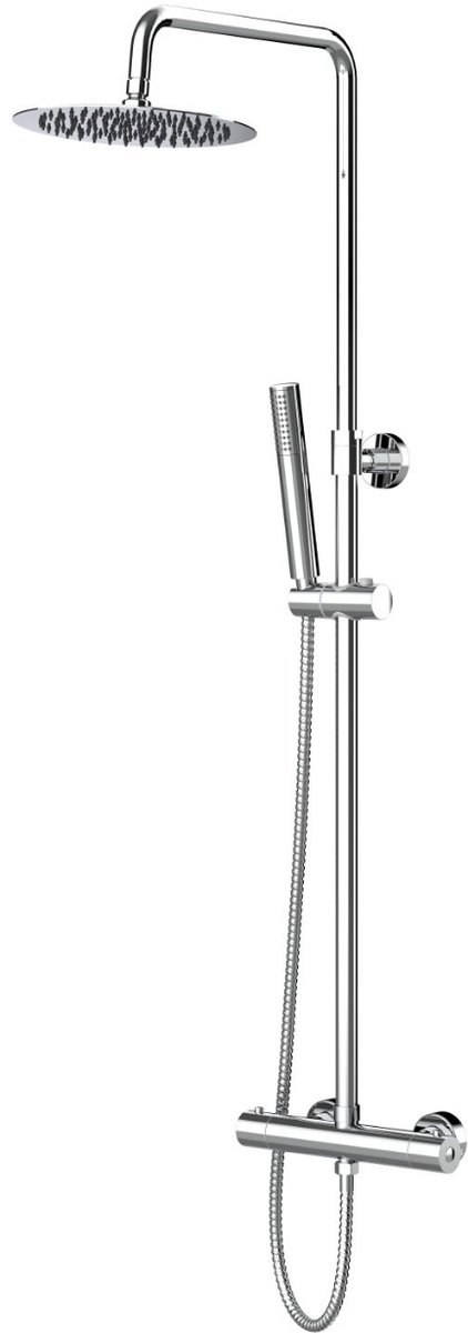 ALONI douchekolom Optima Rondo – chroom