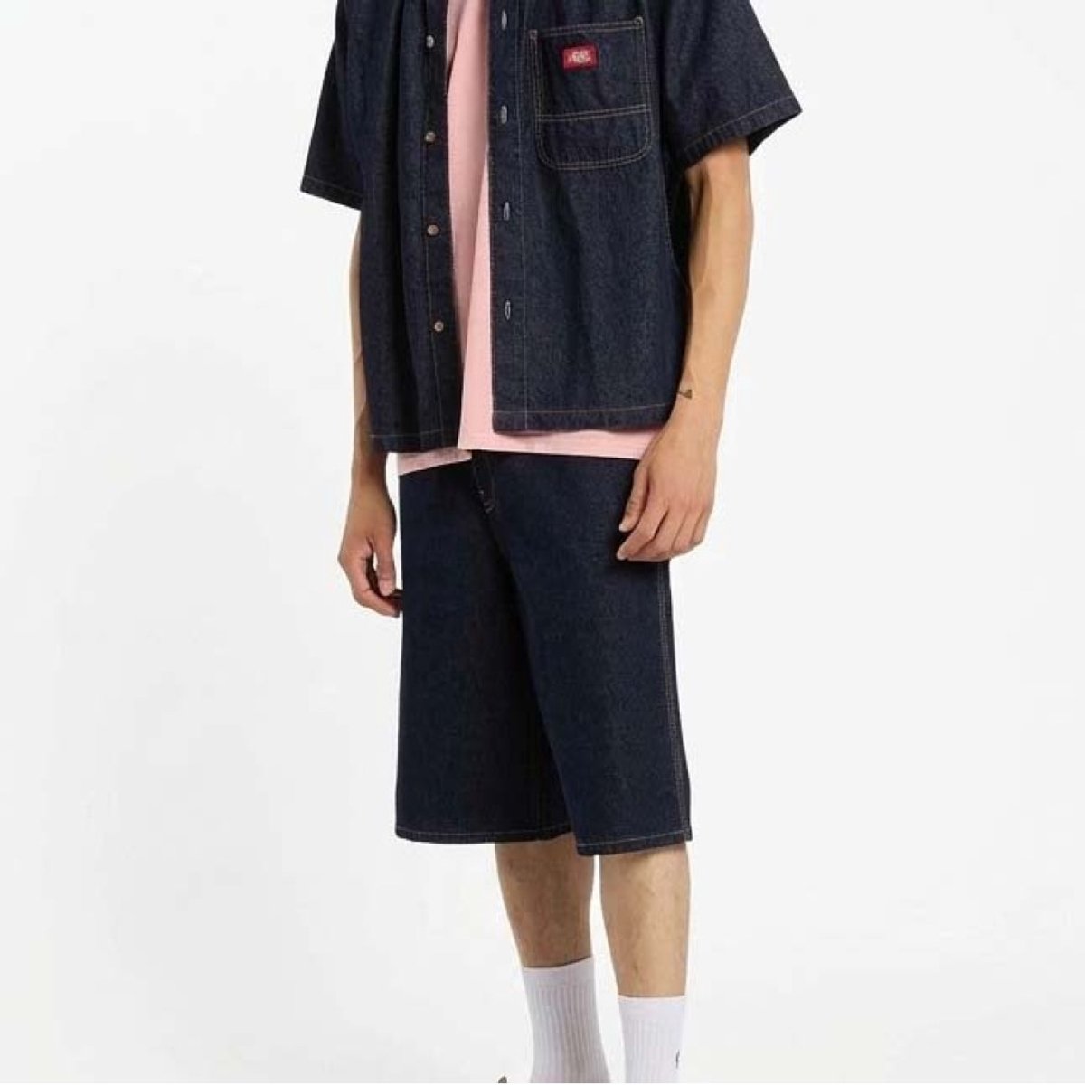 Dickies 958 13´´ Loose Korte Jeans 34 Man Rinsed